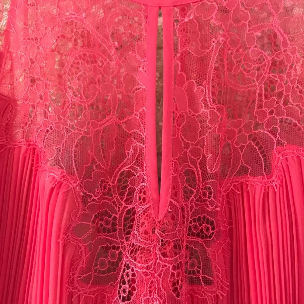 BCBGMaxAzria Mina Pleated Dress (NWOT) - Picture 9 of 16